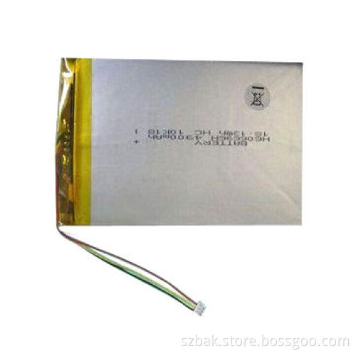 Rechargeable Lithium Polymer Battery for GPS, Digital Cameras and Portable DVD